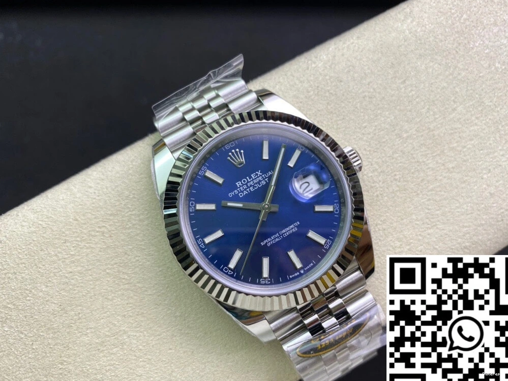 Blue Rolex Dial Clean Factory Datejust M126334-0002 0418